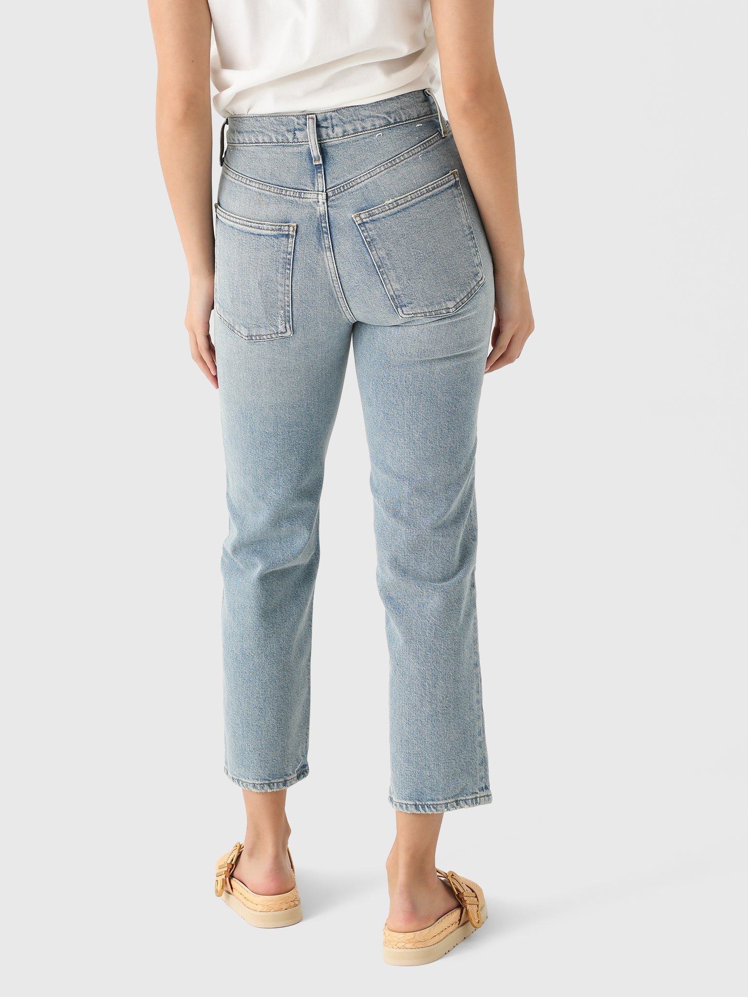 Agolde Women's 90s Pinch Waist Crop Jean